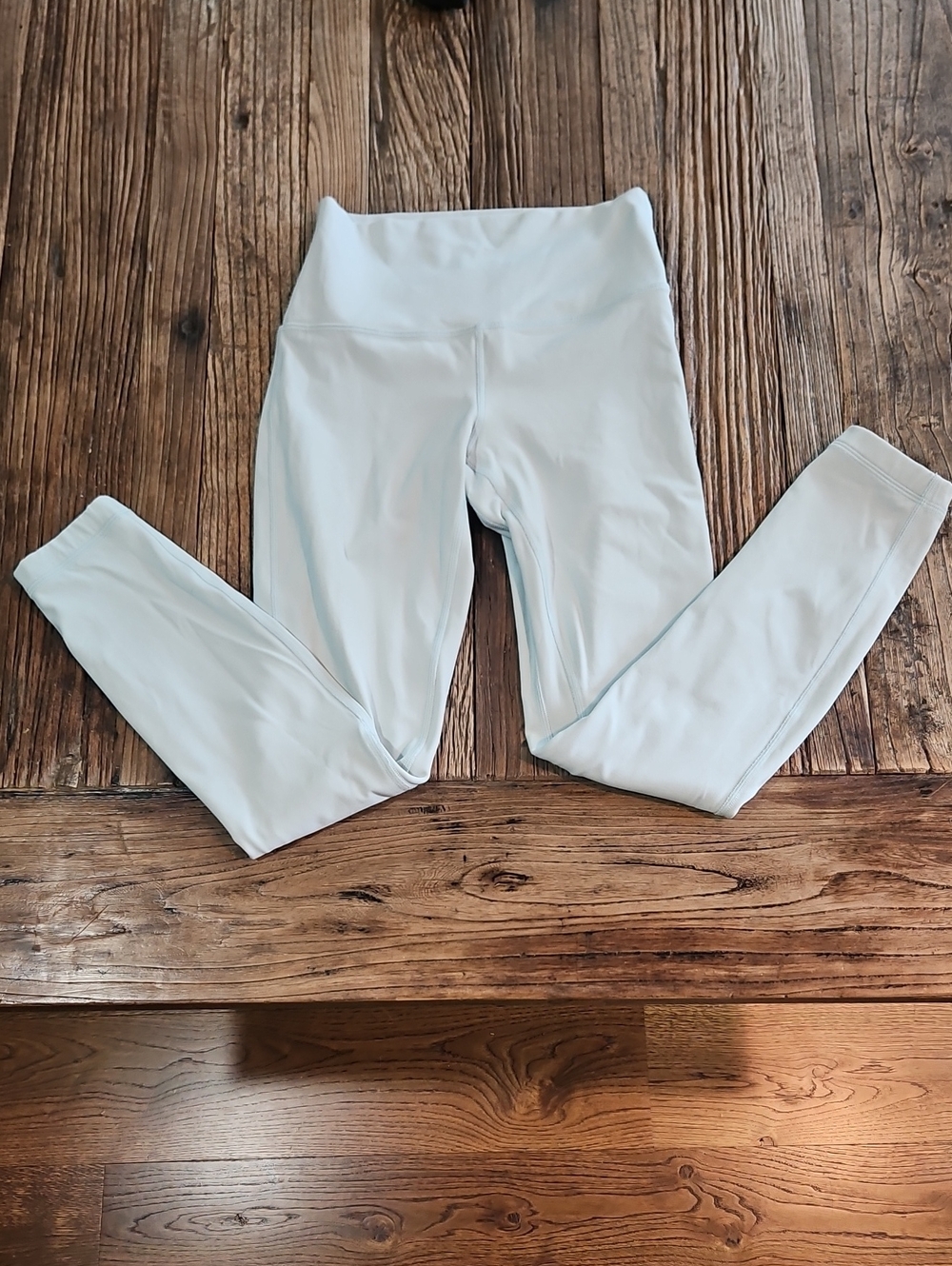 Lululemon Leggings, Thicker Fabric, Size 4, Pale Blue